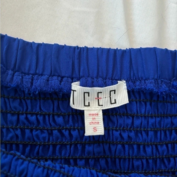 TCEC Blue Pleated Skirt - Picture 3 of 3